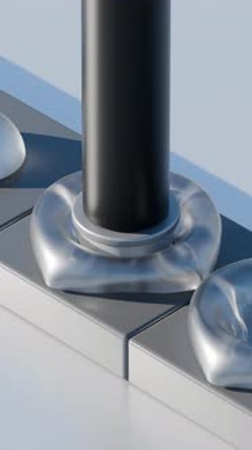 Inflating Abstract Shape 3D Loop