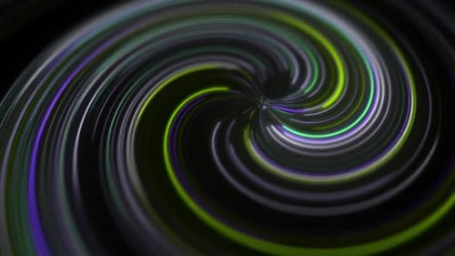 Abstract Swirling Light Trails Background Animation Loop