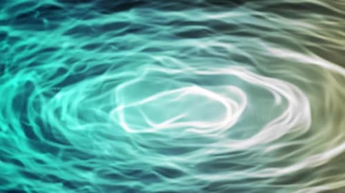 Digitales Rendern von abstrakter Wasseraura