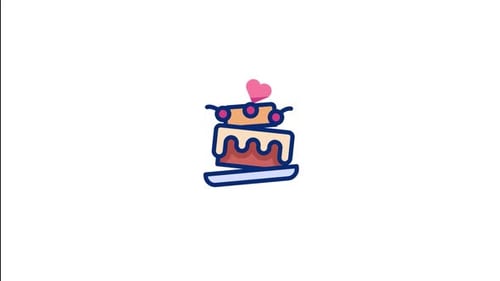 Cake Animated Icon