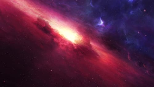 Eine weit entfernte Galaxie