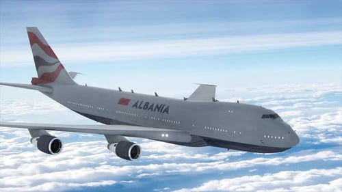 Albania Passenger Plane