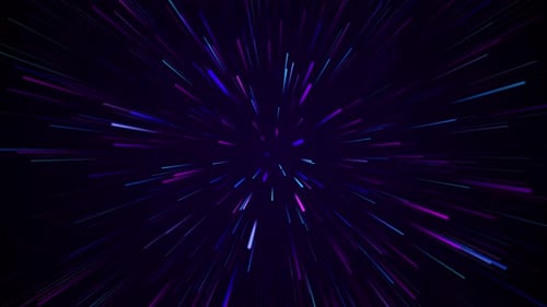 Speed Line Futuristic Background Loop