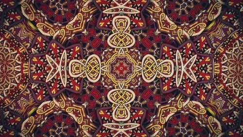 Boucle de faïence en carreaux arabes