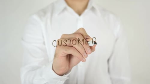 Customer, Written on Glass