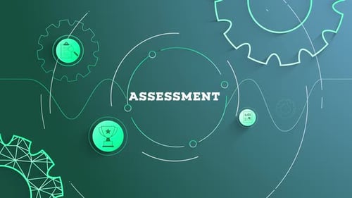 Infographic Assessment Background Looped