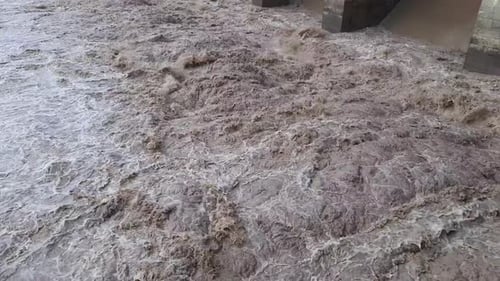 Dam water during heavy rains dam water during heavy rains