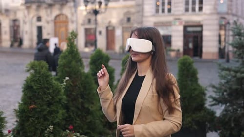 Gafas de simulación de realidad aumentada digitales interactivas