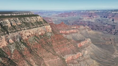 Cinematic Aerial Helicopter Footage of Grand Canyon National Park in Arizona