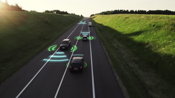 Concept of an autonomous cars control and driver assistance system ...