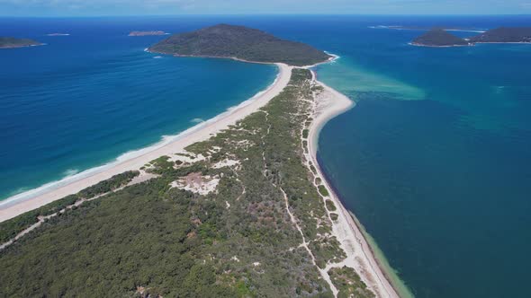 Dark Point Aboriginal Place In New South Wales, Australia - aerial ...