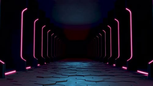 Modern futuristic sci-fi background