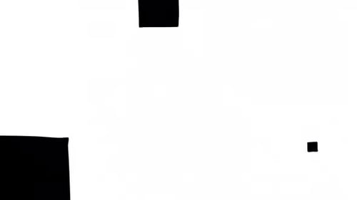 Abstract Flat Design Shape Reveal Transition