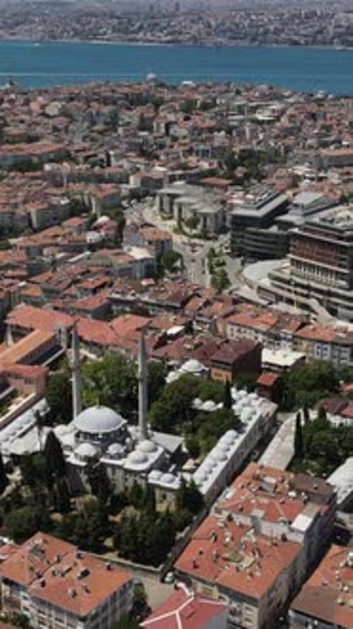 City Landscape Aerial View