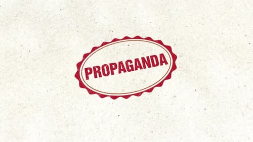 Propaganda mit Gummistempel