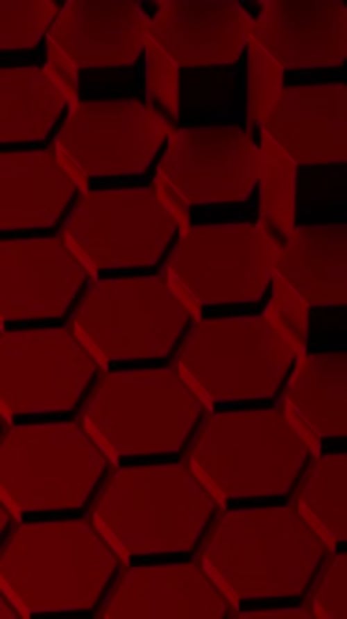 Abstract black honeycomb