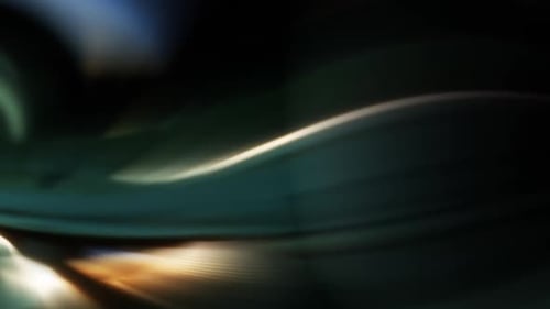 Abstract Fluid Glowing Light Trails Background Loop