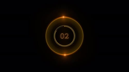 Countdown Festive New Year Animation Background Countdown Gold Countdown Timer Clock Particles