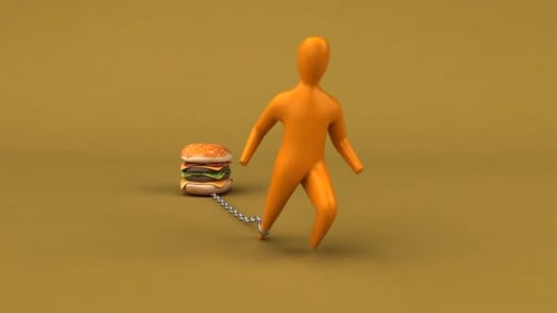 Burden symbol - 3D Animation