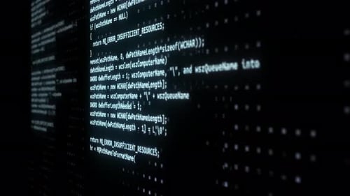 Développement de programmes technologiques modernes et concept de blockchain