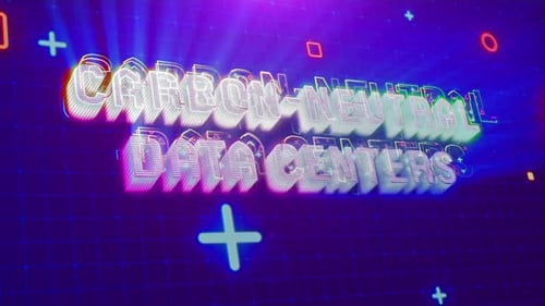 Futuristic Neon Digital Text Reveal for Technology and Corporate Presentations