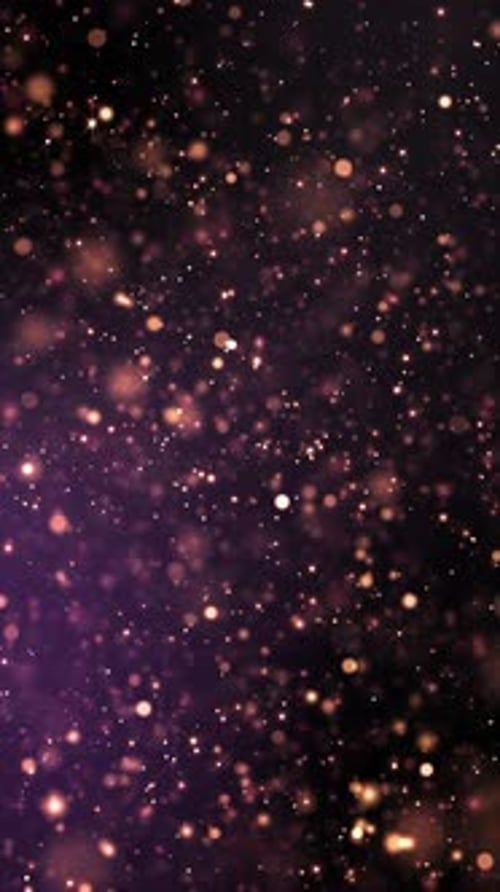 Glittering Shimmering Golden Luxury Loop