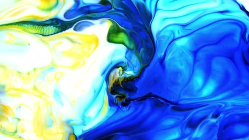 Abstract Colorful Ink Movements Spreads On Water Texture 528