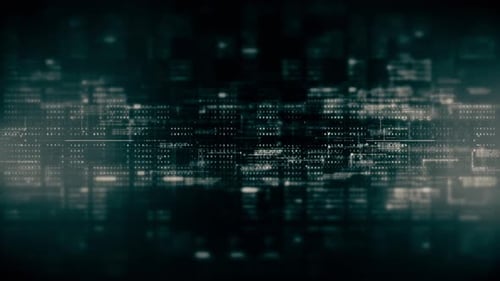 Advanced Matrix Simulation Data Head Up Display 08