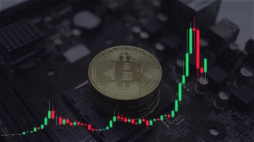 Dynamic Candlestick Chart for Cryptocurrency Market Analysis