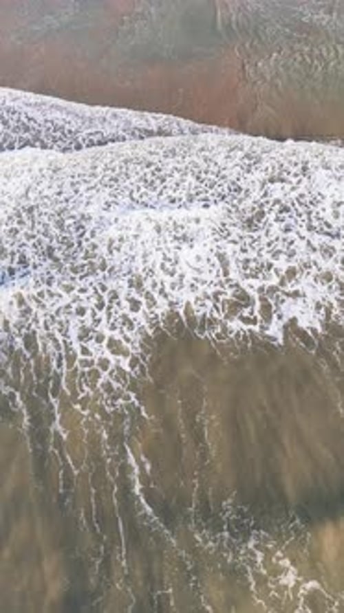 Aerial Shot Of Vung Tau Beach.