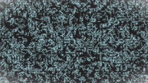 Ice Freezing Animation of the Screen from Borders to the Center with Alpha channel