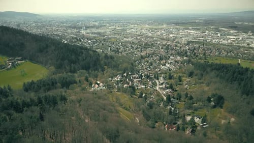 view from the top of the mountain