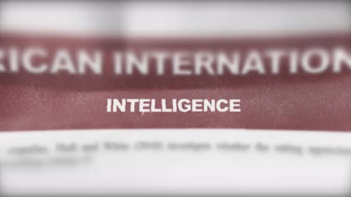 Journal photoréaliste Intelligence Breaking News
