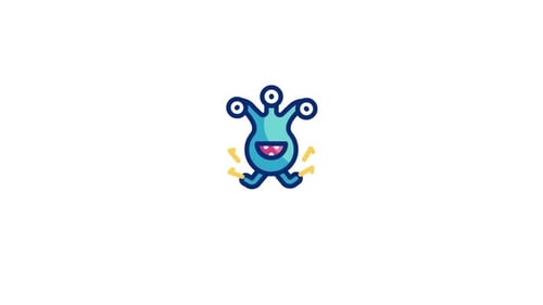 Monster Animated Icon