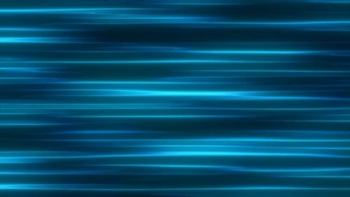 Dynamic Blue Neon Lines Abstract Background