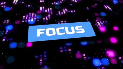 Futuristic Data Grid Background with Glowing Digital Dots