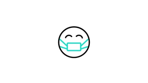 Face Mask Animated Icon