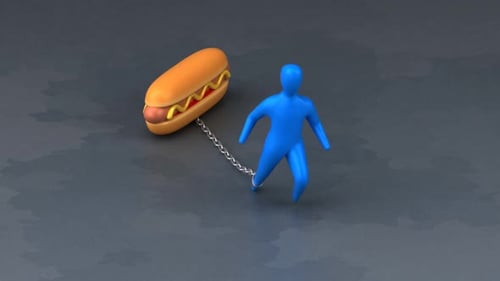Burden symbol - 3D Animation