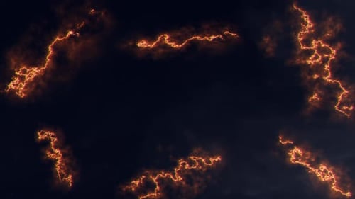 Energetic Plasma Fire Frame Reveal