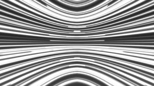 Laço de linhas curvas