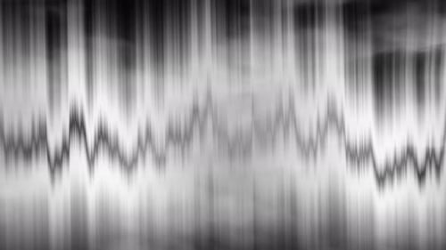 Dynamic Animated Audio Waveform Background