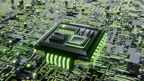 Advanced Microchip Connecting with a Motherboard