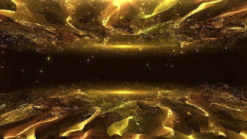 Goldene Partikel
