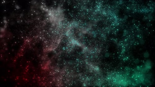 Particles dust galaxy modern background