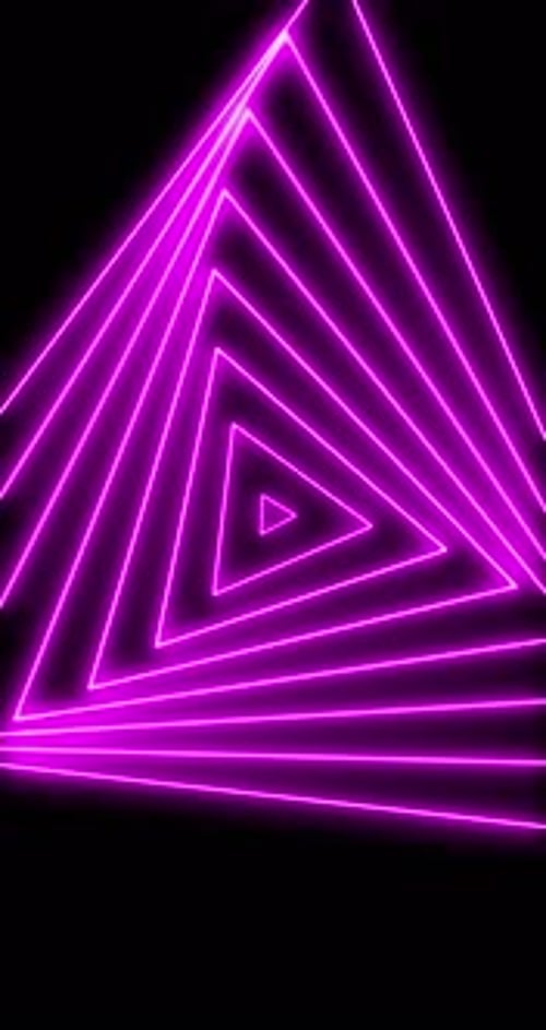 Neon-Dreiecke