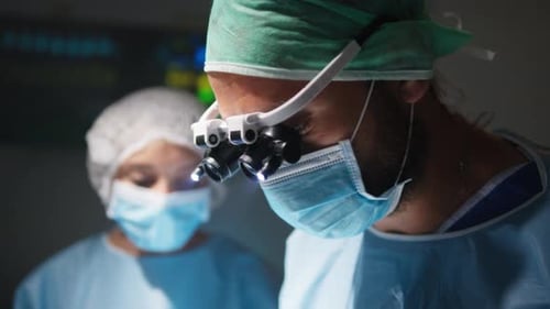 Cancer Surgical Operation Doctor Work