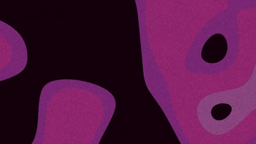 Abstract Fluid Morphing Shapes Animated Loop Background