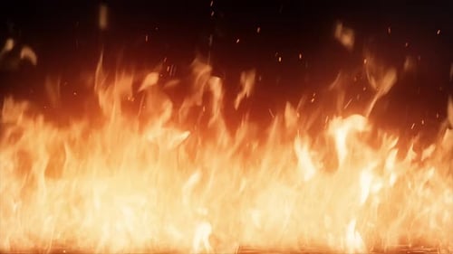 Fire. Burning Fire Background