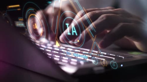 O programador está envolvido no treinamento de inteligência artificial