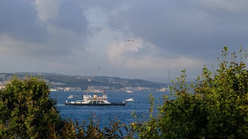 navires et transport dans le Bosphore